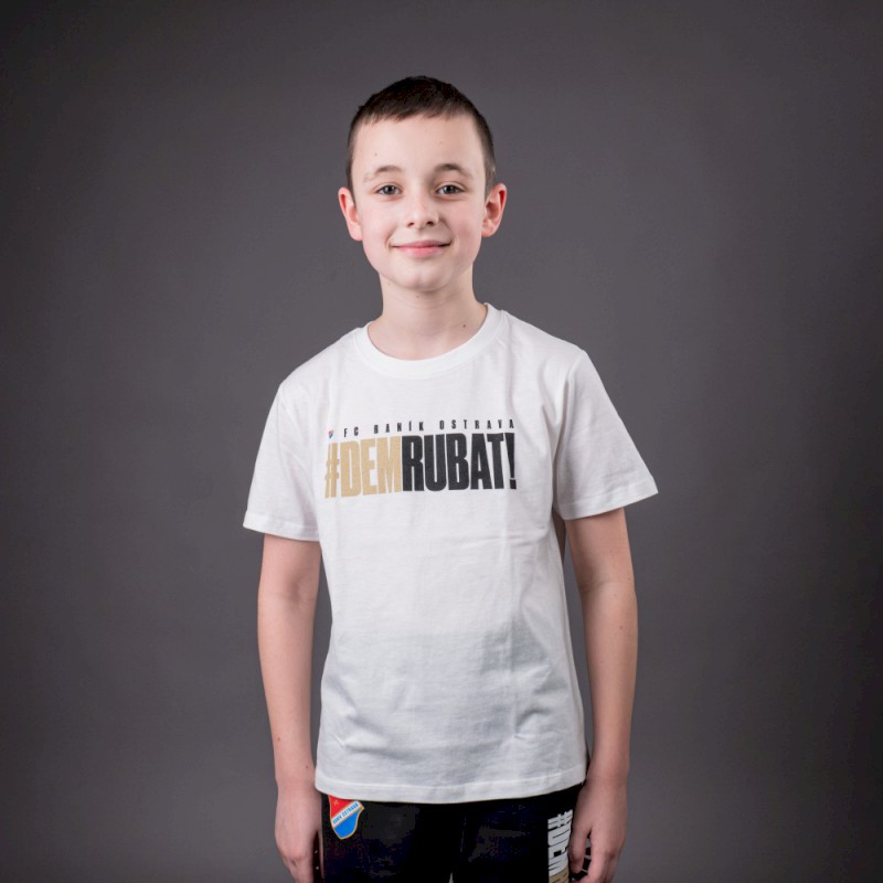 3903-tricko bile demrubat detske